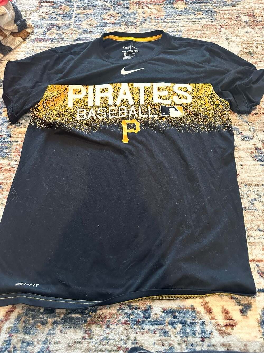 Nike Pittsburgh Pirates MLB Dri-Fit Authentic Collection The Nike Tee Men's Medi